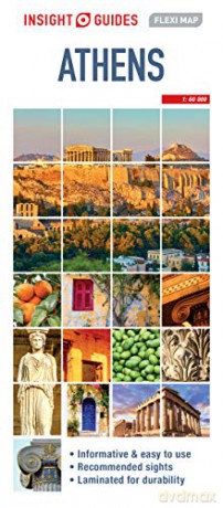 Insight Guides Flexi Map Athens (Insight Maps) (Insight Flexi Maps) - Insight Guides [KSIĄŻKA]