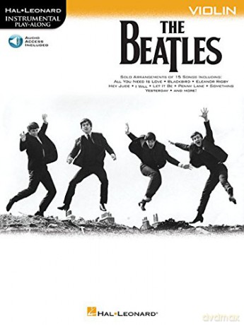 Instrumental Play-Along the Beatles Violin (Book/Audio Online (Hal Leonard Instumental Play-along) (Includes Online Access Code) - The Beatles [KSIĄŻKA]