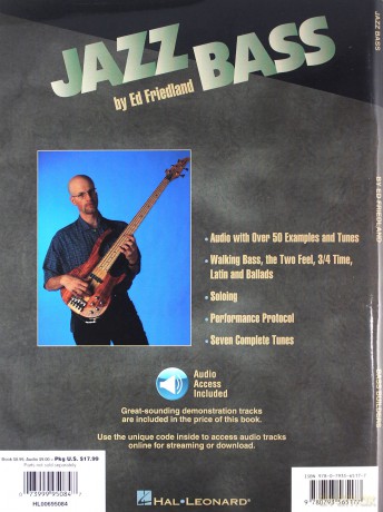Jazz Bass (Includes Online Access Code) - Ed Friedland [KSIĄŻKA]