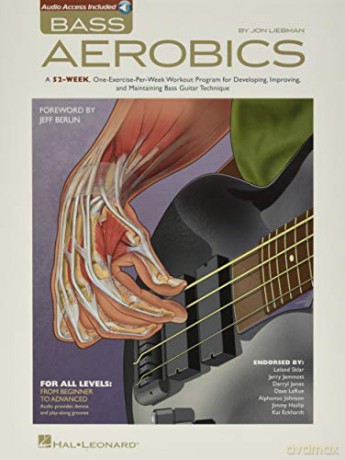 Jon Liebman: Bass Aerobics (Book/Online Audio) (Includes Online Access Code) - Jon Liebman [KSIĄŻKA]