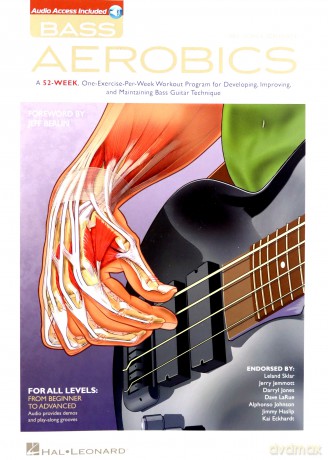 Jon Liebman: Bass Aerobics (Book/Online Audio) (Includes Online Access Code) - Jon Liebman [KSIĄŻKA]