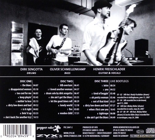 Henrik Freischlader Band Live (digipack) [3CD]