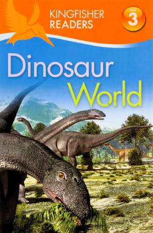 Kingfisher Readers: Dinosaur World (Level 3: Reading Alone with Some Help) - Claire Llewellyn [KSIĄŻKA]