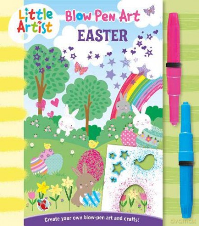 Little Artist: Blow Pen Art Easter [KSIĄŻKA]