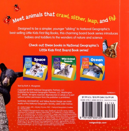 Little Kids First Board Book Animals on the Go (National Geographic Kids) [KSIĄŻKA]