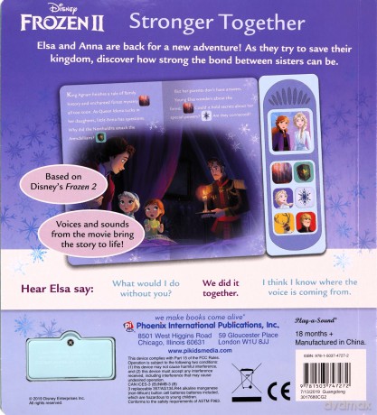 Little Sound Book Film Tie in - Frozen 2 [KSIĄŻKA]
