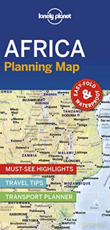 Lonely Planet Africa Planning Map - Lonely Planet [KSIĄŻKA]