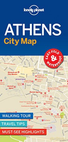 Lonely Planet Athens City Map - Lonely Planet [KSIĄŻKA]