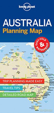 Lonely Planet Australia Planning Map - Lonely Planet [KSIĄŻKA]
