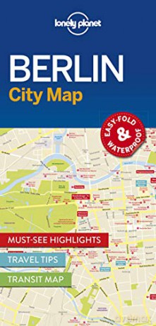 Lonely Planet Berlin City Map - Lonely Planet [KSIĄŻKA]