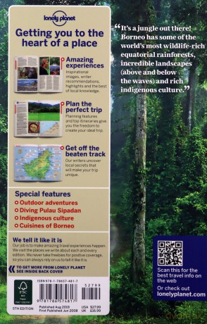 Lonely Planet Borneo (Travel Guide) - Paul Harding [KSIĄŻKA]
