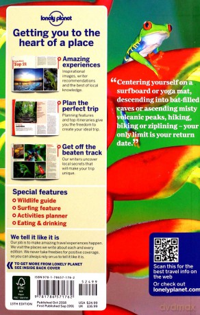 Lonely Planet Costa Rica (Travel Guide) - Ashley Harrell [KSIĄŻKA]