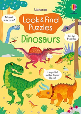 Look and Find Puzzles: Dinosaurs (Look and Find Puzzles: Dinosaurs Series: Look and Find Puzzles): 1 - Kirsteen Robson [KSIĄŻKA]