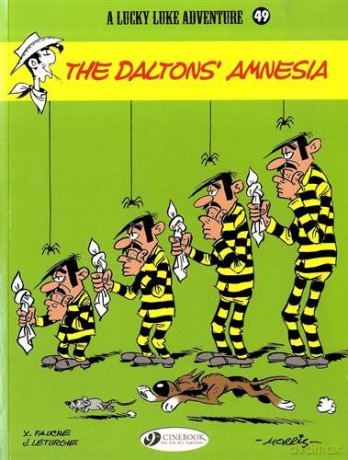Lucky Luke Vol. 49: The Daltons' Amnesia - Jean Leturgie [KSIĄŻKA]