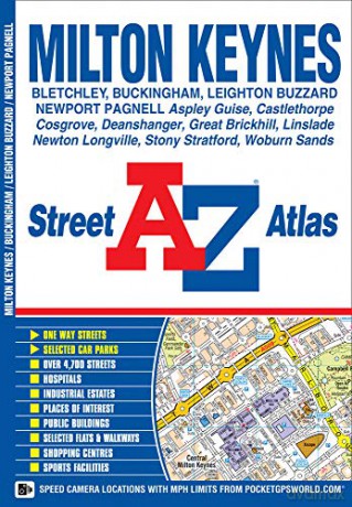 Milton Keynes Street Atlas (A-Z Street Atlas) - Geographers A-Z Map Co [KSIĄŻKA]