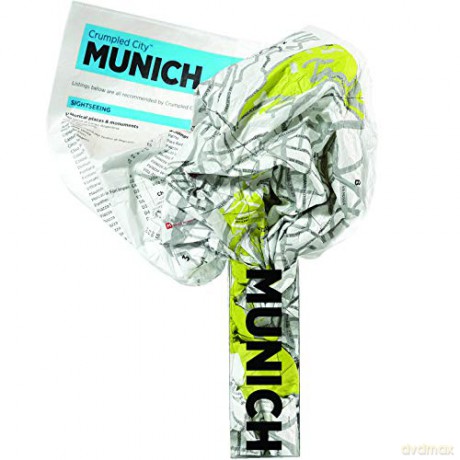 Munich - Crumpled City Map - Palomar (Crumpled City Maps) - Palomar SRL [KSIĄŻKA]
