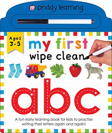 My First Wipe Clean ABC (UK Edition) - Roger Priddy [KSIĄŻKA]