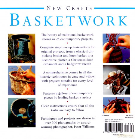 New Crafts: Basketwork: 25 Practical Basket-making Projects For Every Level Of Experience - Polly Pollock [KSIĄŻKA]