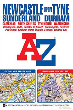 Newcastle Upon Tyne Street Atlas [KSIĄŻKA]