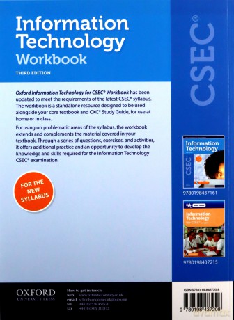Oxford Information Technology for CSEC Workbook (IT for CSEC) - Glenda Gay [KSIĄŻKA]