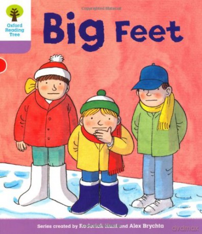 Oxford Reading Tree: Level 1+: First Sentences: Big Feet (Oxford Reading Tree, Biff, Chip and Kipper Stories New Edition 2011) - Roderick Hunt [KSIĄŻKA]