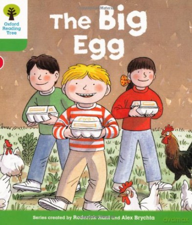 Oxford Reading Tree: Level 2: First Sentences: The Big Egg (Oxford Reading Tree, Biff, Chip and Kipper Stories New Edition 2011) - Roderick Hunt [KSIĄŻKA]