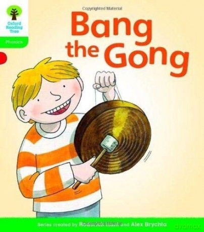 Oxford Reading Tree: Level 2: Floppy's Phonics Fiction: Bang the Gong (Floppy's Phonics - New Edition 2011) - Roderick Hunt [KSIĄŻKA]