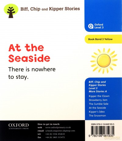 Oxford Reading Tree: Level 3: More Stories A: At the Seaside (Oxford Reading Tree, Biff, Chip and Kipper Stories New Edition 2011) - Roderick Hunt [KSIĄŻKA]