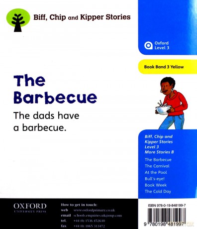 Oxford Reading Tree: Level 3: More Stories B: The Barbeque (Oxford Reading Tree, Biff, Chip and Kipper Stories New Edition 2011) - Roderick Hunt [KSIĄŻKA]