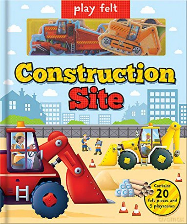 Play Felt Construction Site (Soft Felt Play Books) - Imagine That [KSIĄŻKA]
