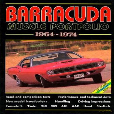 Plymouth Barracuda Muscle Portfolio 1964-1974 - R.M. Clarke [KSIĄŻKA]