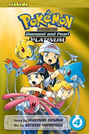 POKEMON ADV PLATINUM GN VOL 04 (C: 1-0-1) (Pokémon Adventures: Diamond and Pearl/Pl) - Hidenori Kusaka [KSIĄŻKA]