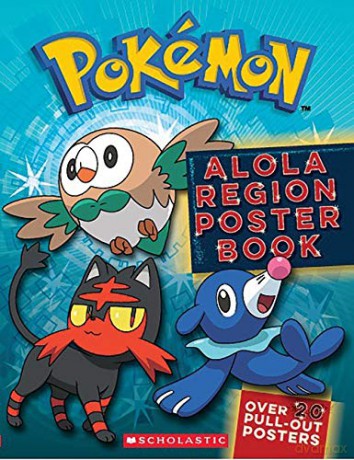 Pokemon: Alola Region Poster Book [KSIĄŻKA]