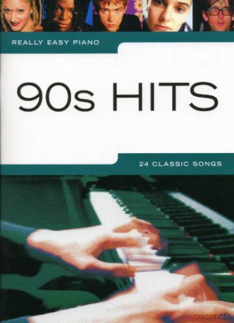Really Easy Piano: 90s Hits - Fiona Bolton [KSIĄŻKA]