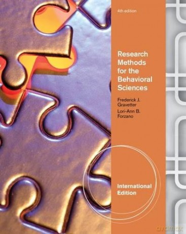 Research Methods for the Behavioral Sciences, International Edition - Frederick Gravetter [KSIĄŻKA]
