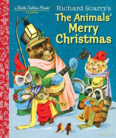 Richard Scarry's The Animals' Merry Christmas (Little Golden Book) - Kathryn Jackson [KSIĄŻKA]
