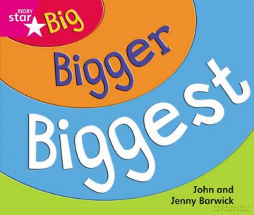 Rigby Star Guided Quest Pink Level: Big, Bigger. Biggest (STARQUEST) [KSIĄŻKA]