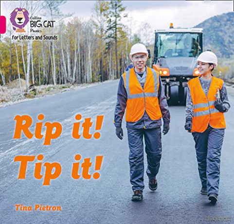 Rip it! Tip it!: Band 01B/Pink B (Collins Big Cat Phonics for Letters and Sounds) - Tina Pietron [KSIĄŻKA]