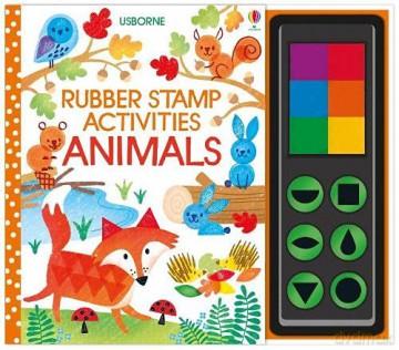 Rubber Stamp Activities Animals: 1 - Fiona Watt [KSIĄŻKA]