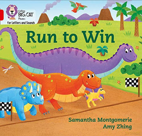 Run to Win: Band 02A/Red A (Collins Big Cat Phonics for Letters and Sounds) - Samantha Montgomerie [KSIĄŻKA]