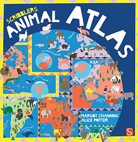 Scribblers' Animal Atlas (Scribblers Atlas) - Margot Channing [KSIĄŻKA]