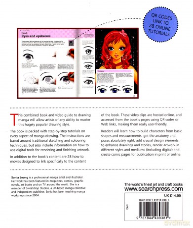 SearchPress Draw Manga: Complete Skills (Video Book Guides) - Sonia Leong [KSIĄŻKA]