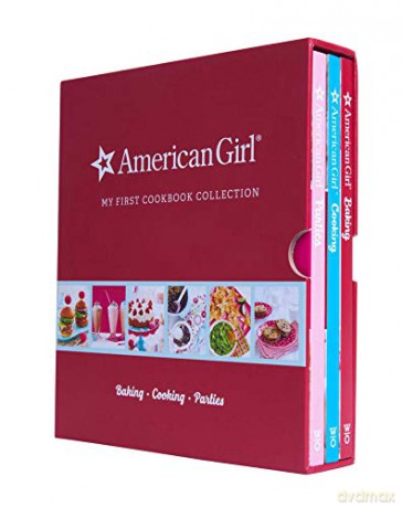 Set American Girl My First Cookbook Collection: Baking Cooking Parties - Weldon Owen [KSIĄŻKA]