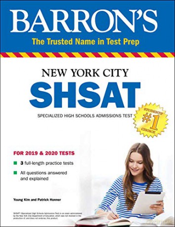 SHSAT: New York City Specialized High Schools Admissions Test (Barron's Test Prep) - Patrick Honner [KSIĄŻKA]