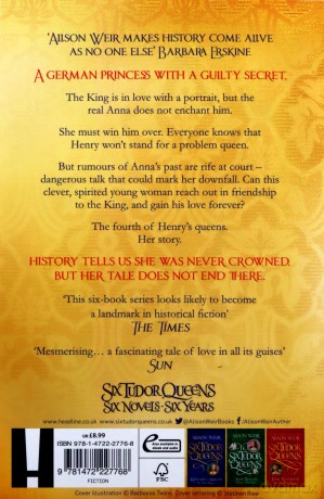 Six Tudor Queens: Anna of Kleve, Queen of Secrets: Six Tudor Queens 4 - Alison Weir [KSIĄŻKA]