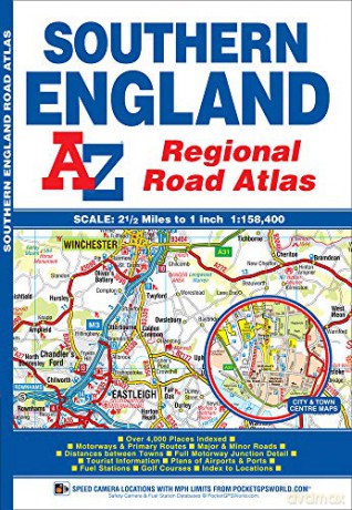 Southern England Regional Road Atlas (A-Z Regional Road Atlas): 4 - Geographers A-Z Map Company [KSIĄŻKA]