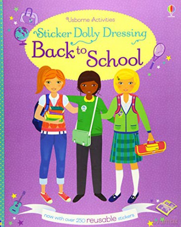 Sticker Dolly Dressing Back to School: 1 - Fiona Watt [KSIĄŻKA]