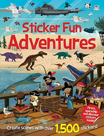 Sticker FunAdventures (Sticker Fun Bumper Books) - Imagine That [KSIĄŻKA]