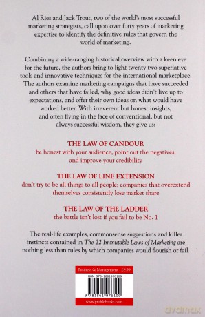 The 22 Immutable Laws Of Marketing - Al Ries [KSIĄŻKA]