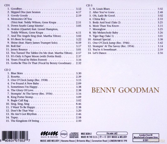 The Benny Goodman Story [3CD]